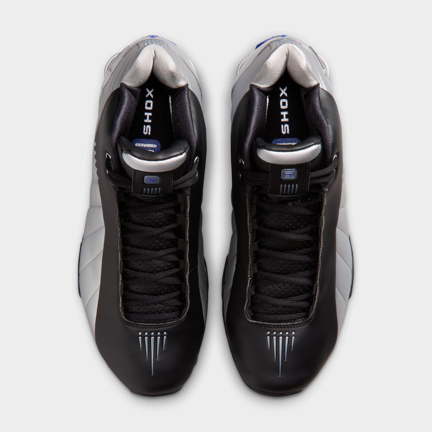 Nike Shox BB4 Noir / Argent Métallisé-Lapis