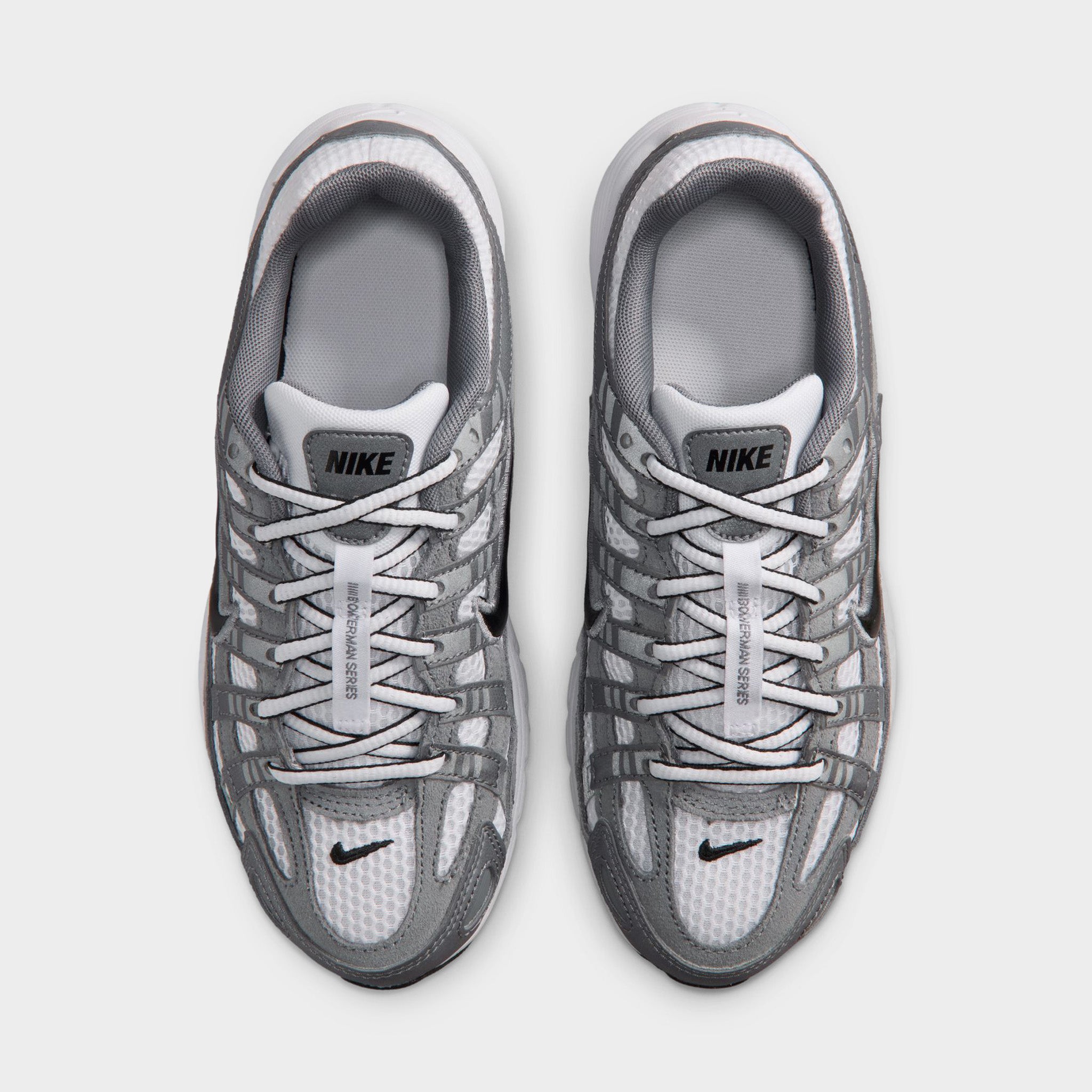 Nike P-6000 GS White / Black - Metallic Cool Grey – JD Sports