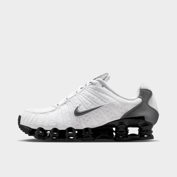 NIKE SHOX TL ホワイト Nike Shox TL White / Metallic Cool Grey - Black – JD Sports