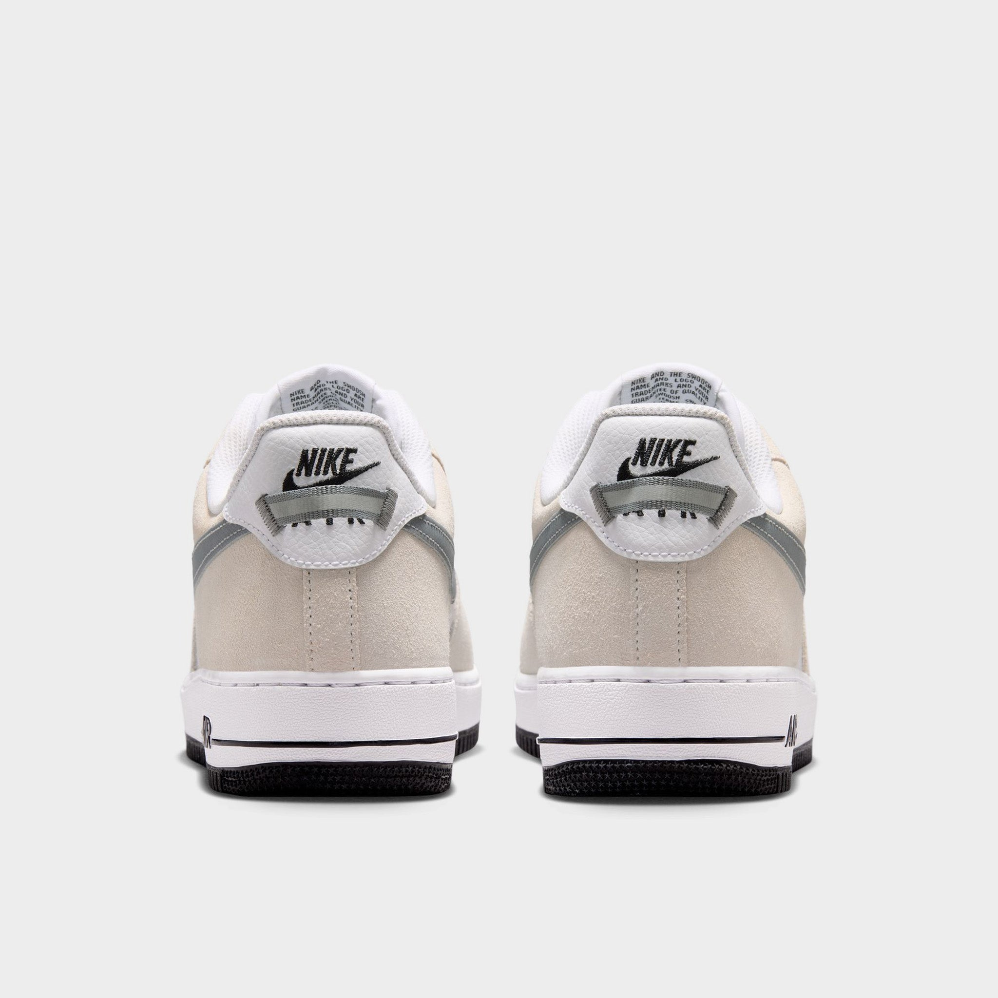 Nike Air Force 1 '07 LV8 White / Metallic Cool Grey - Black – JD