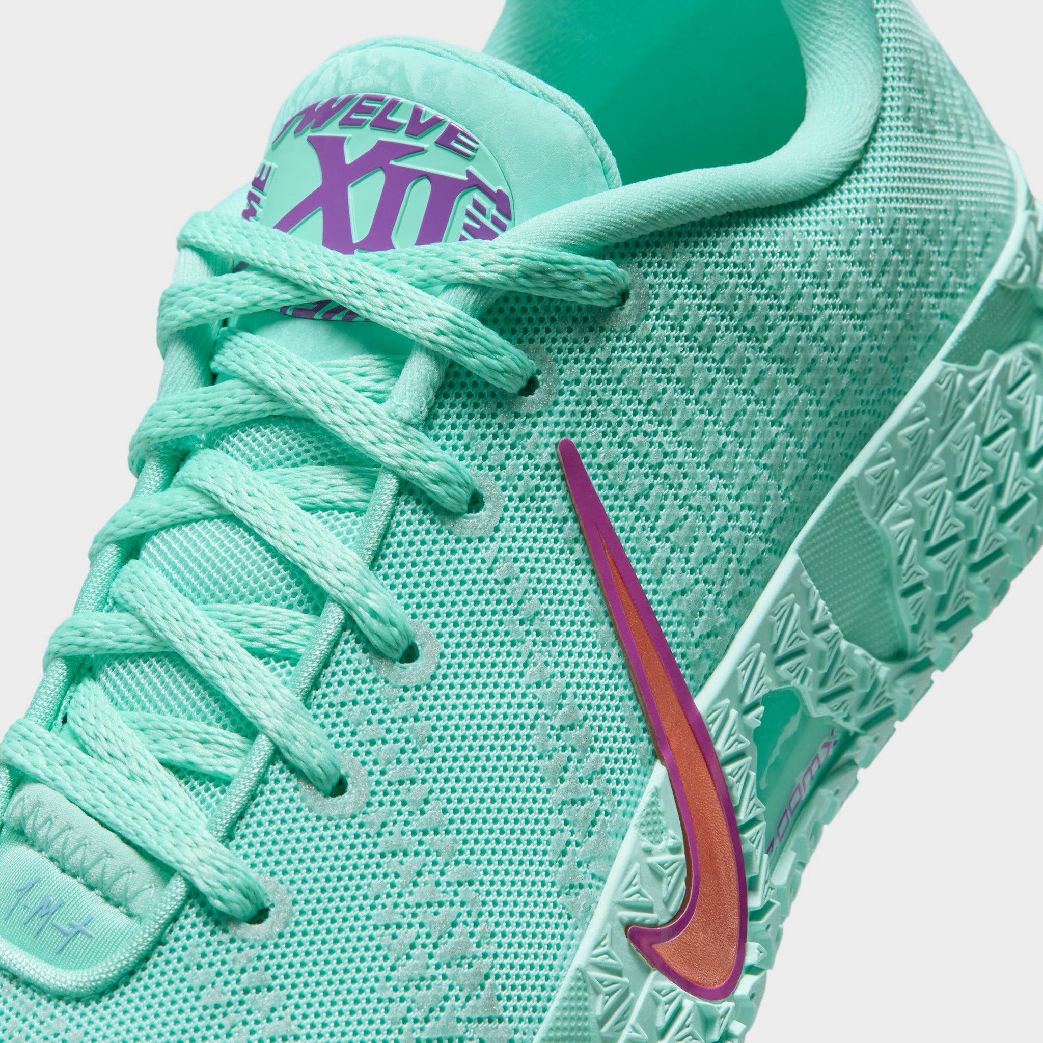 Nike Ja 3 12 Time GS Bleached Turquoise / Safety Orange - Vivid