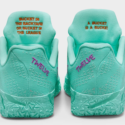 Nike Ja 3 12 Time GS Turquoise blanchi / Orange sécurité - Violet vif