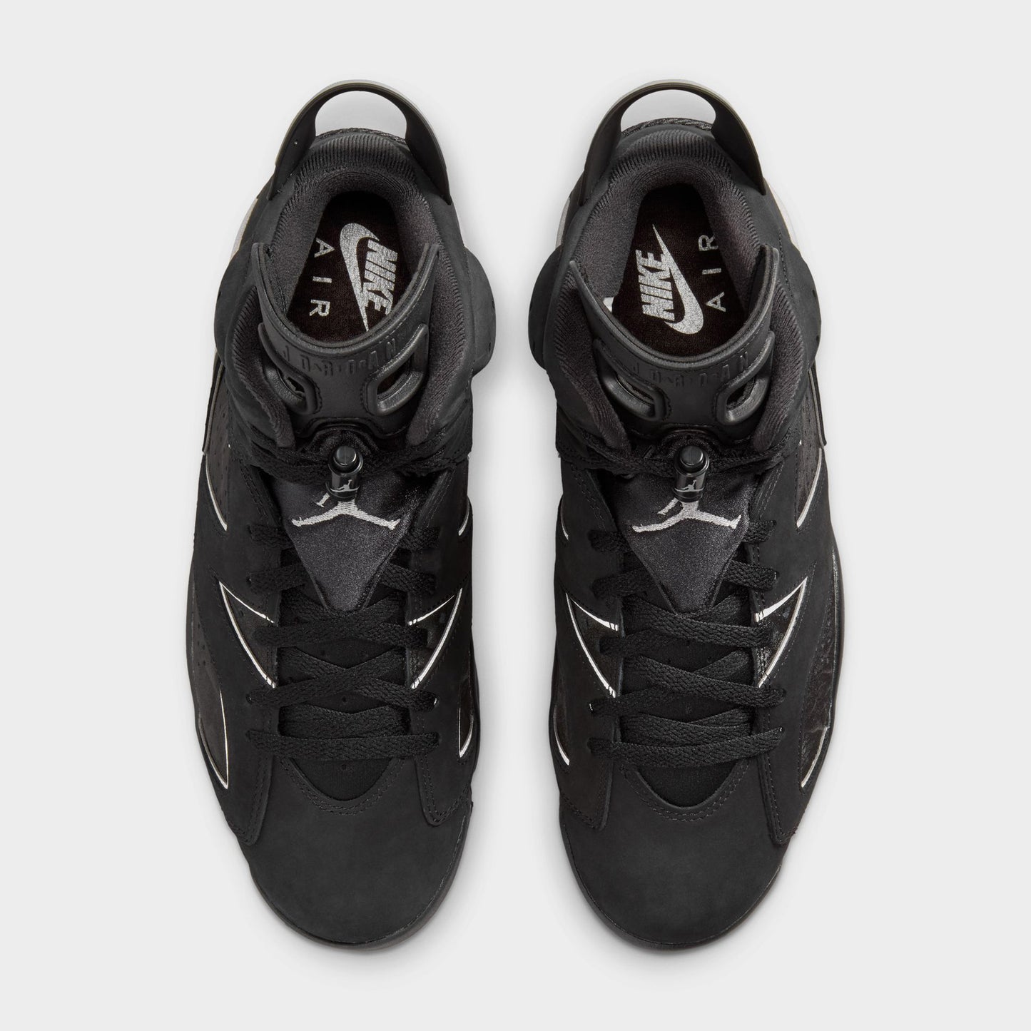Jordan 6 Retro Black / Reflect Silver - Black