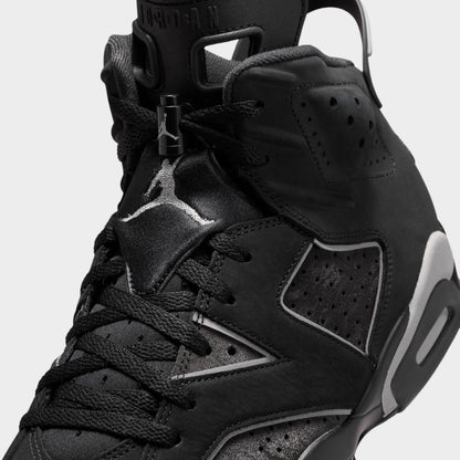 Jordan 6 Retro Black / Reflect Silver - Black