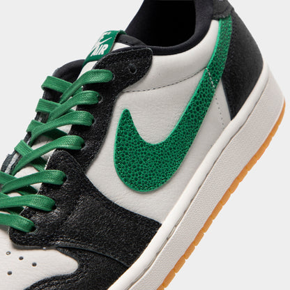 Jordan 1 Retro Low OG Phantom / Pine Green-Black