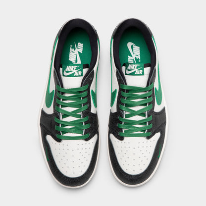 Jordan 1 Retro Low OG Phantom / Pine Green-Black