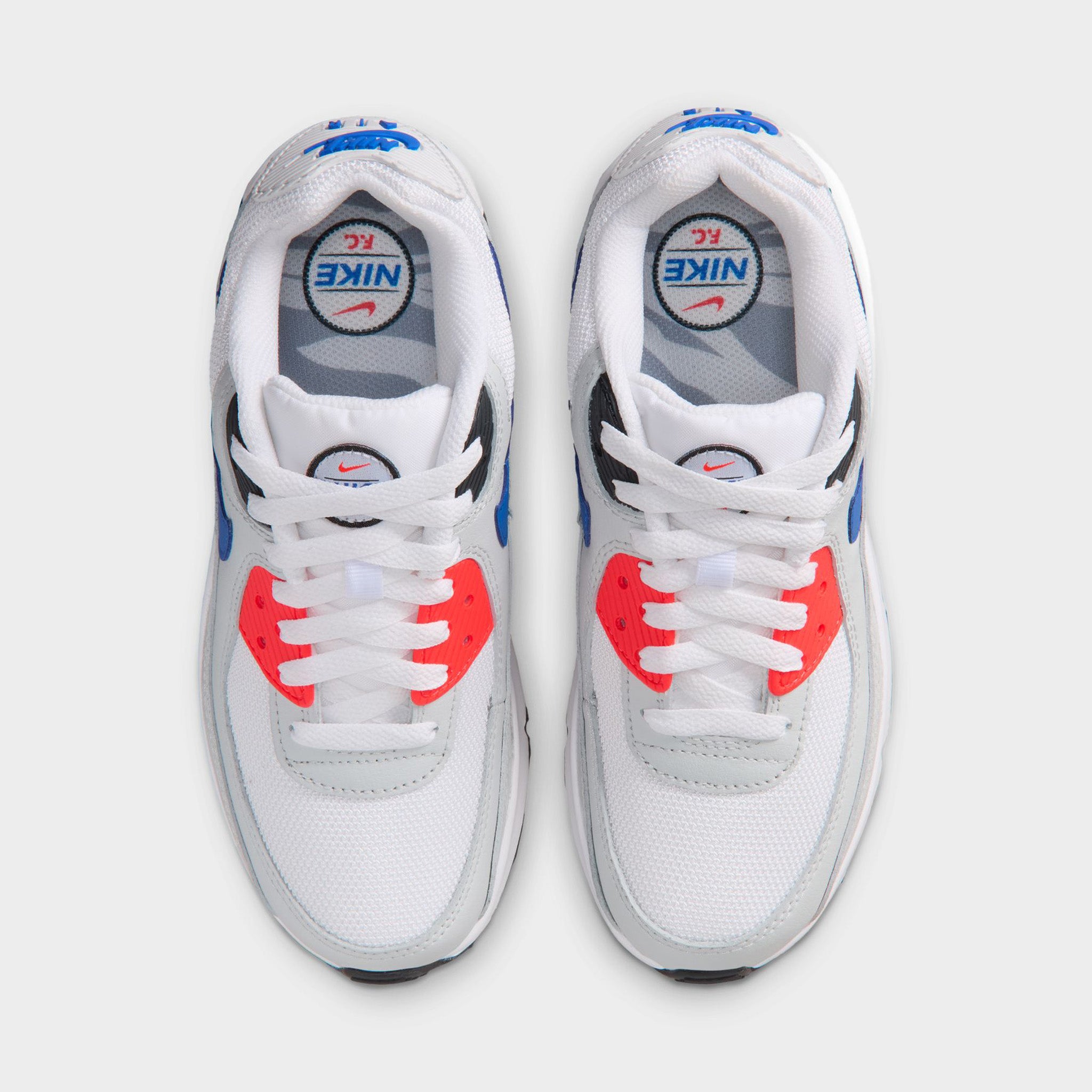 Nike Air Max 90 GS White / Game Royal - Photon Dust – JD Sports
