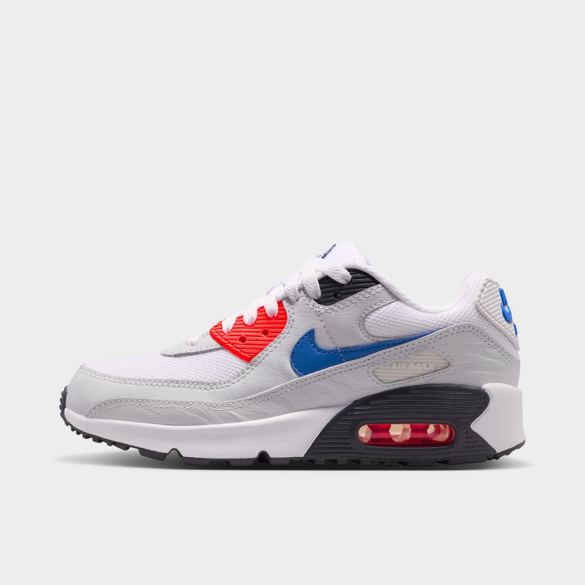 Nike Air Max 90 GS White / Game Royal - Photon Dust – JD Sports