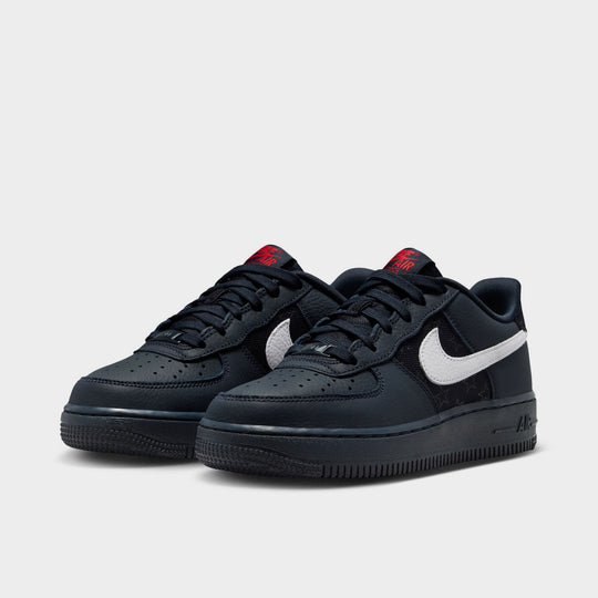 Nike Air Force 1 GS Dark Obsidian / White - Black