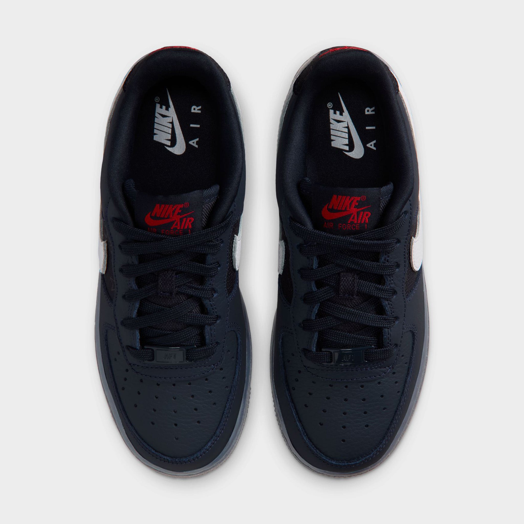 Nike Air Force 1 GS Dark Obsidian / White - Black – JD Sports