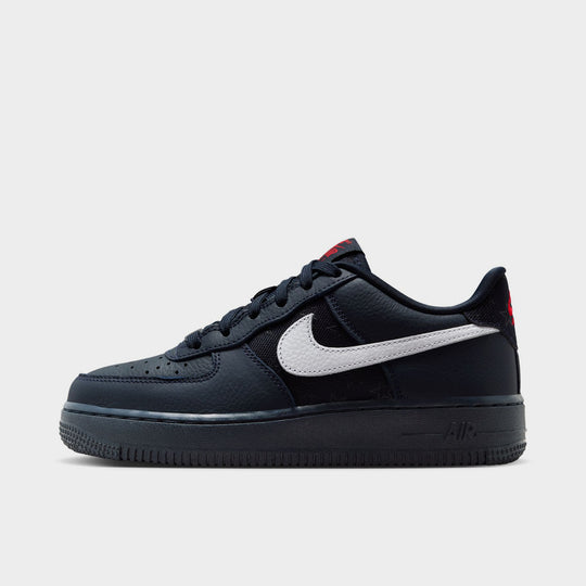 Nike Air Force 1 GS Dark Obsidian / White - Black