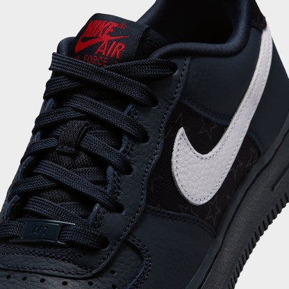 Nike Air Force 1 GS Dark Obsidian / White - Black