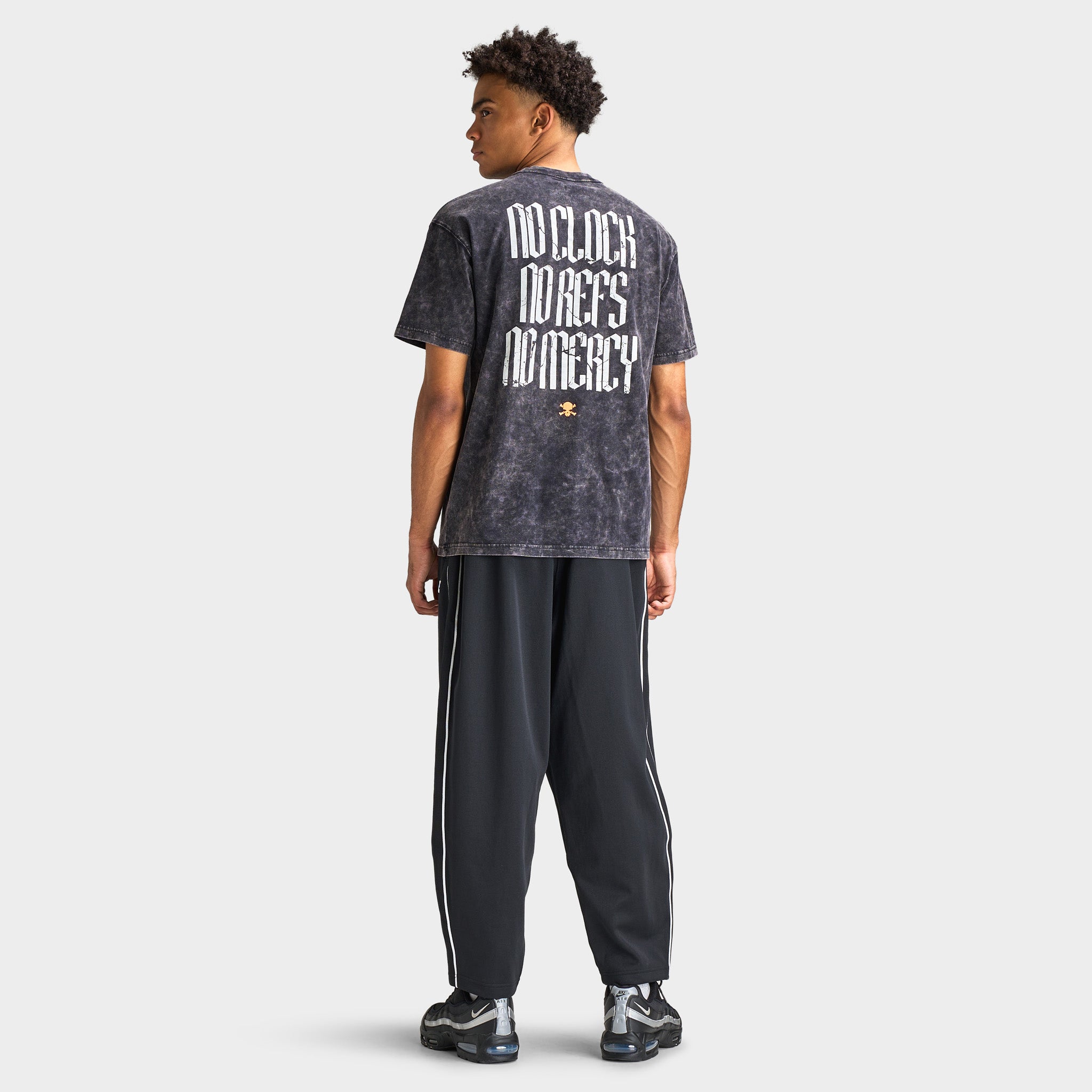 Nike Sportswear SS Max 90 Graphic T Shirt Black / Bright Citrus