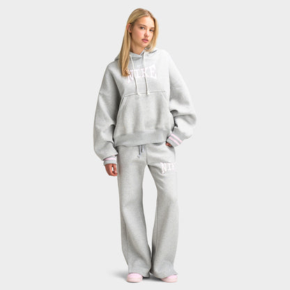 Nike Sportswear Femmes Phoenix Fleece Chandail à capuche surdimensionné  GX1 / Platine pur