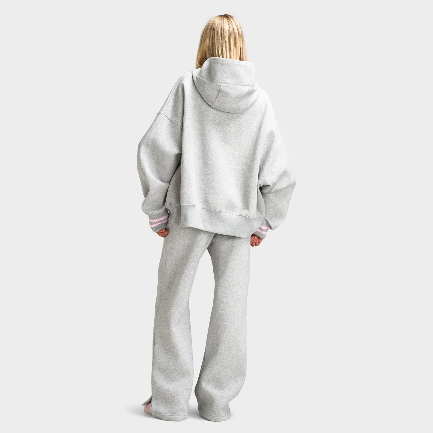 Nike Sportswear Femmes Phoenix Fleece Chandail à capuche surdimensionné  GX1 / Platine pur