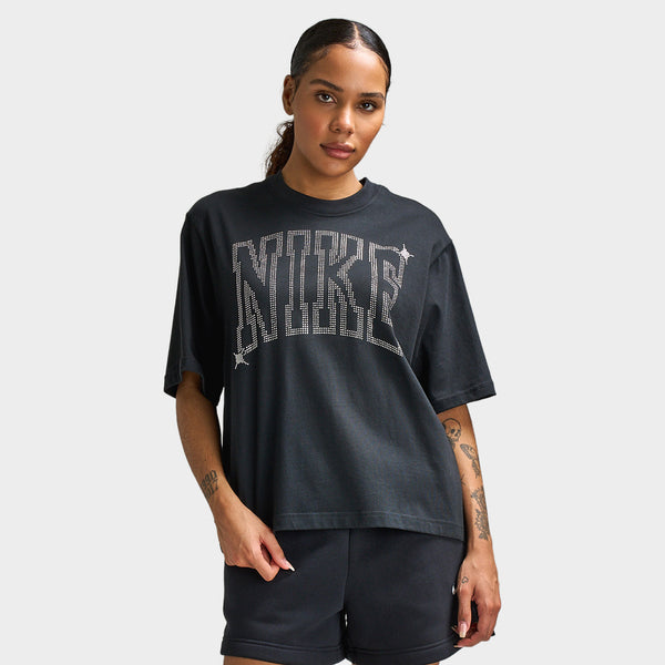 Nike Sportswear Women's Classic Boxy ST7 T-Shirt / Black – JD Sports