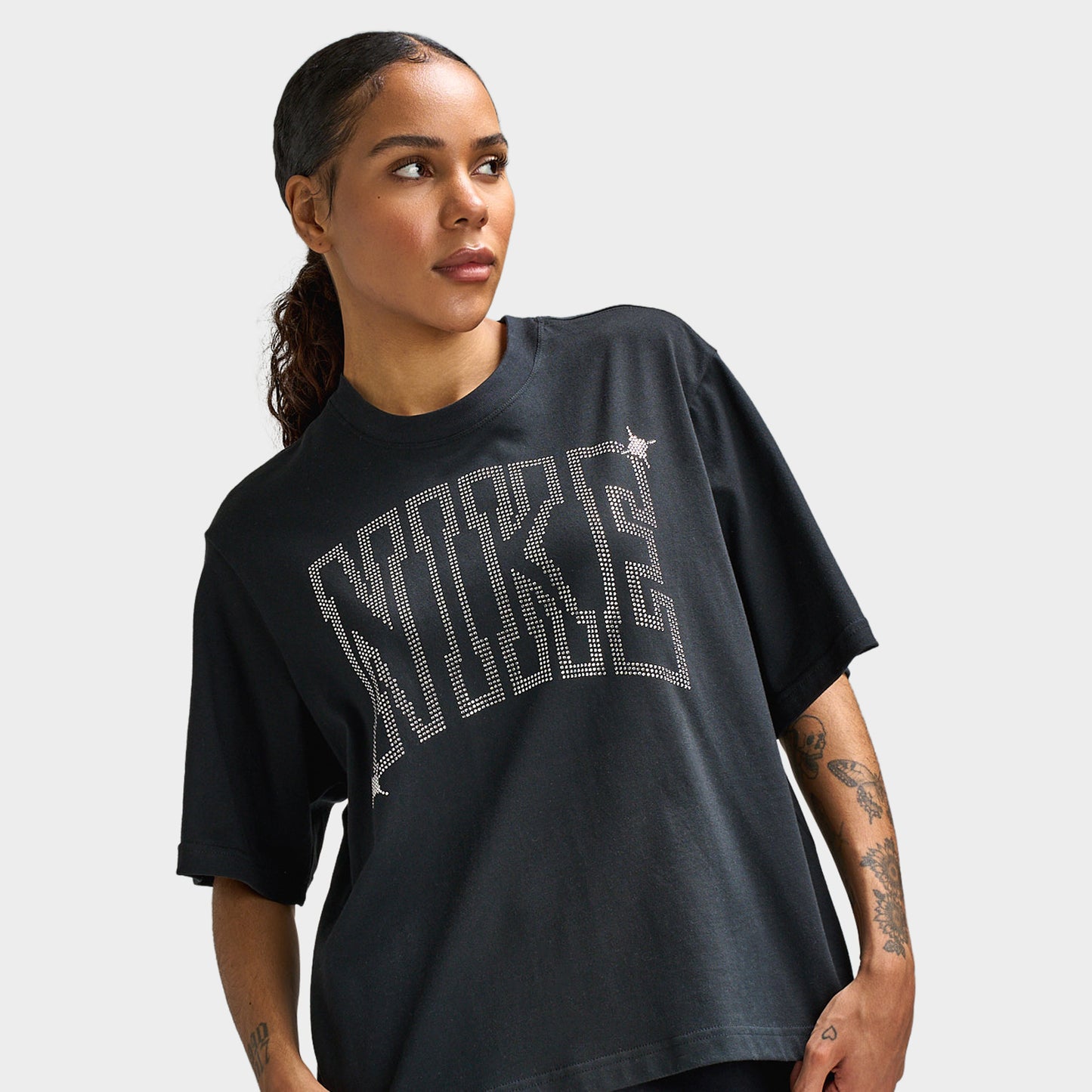 Nike Sportswear Femmes ST7 Classique Boxy T-shirt / Noir