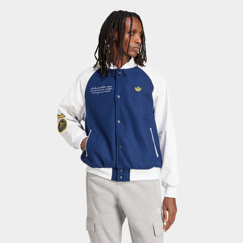 Adidas originals baseball jacket sales