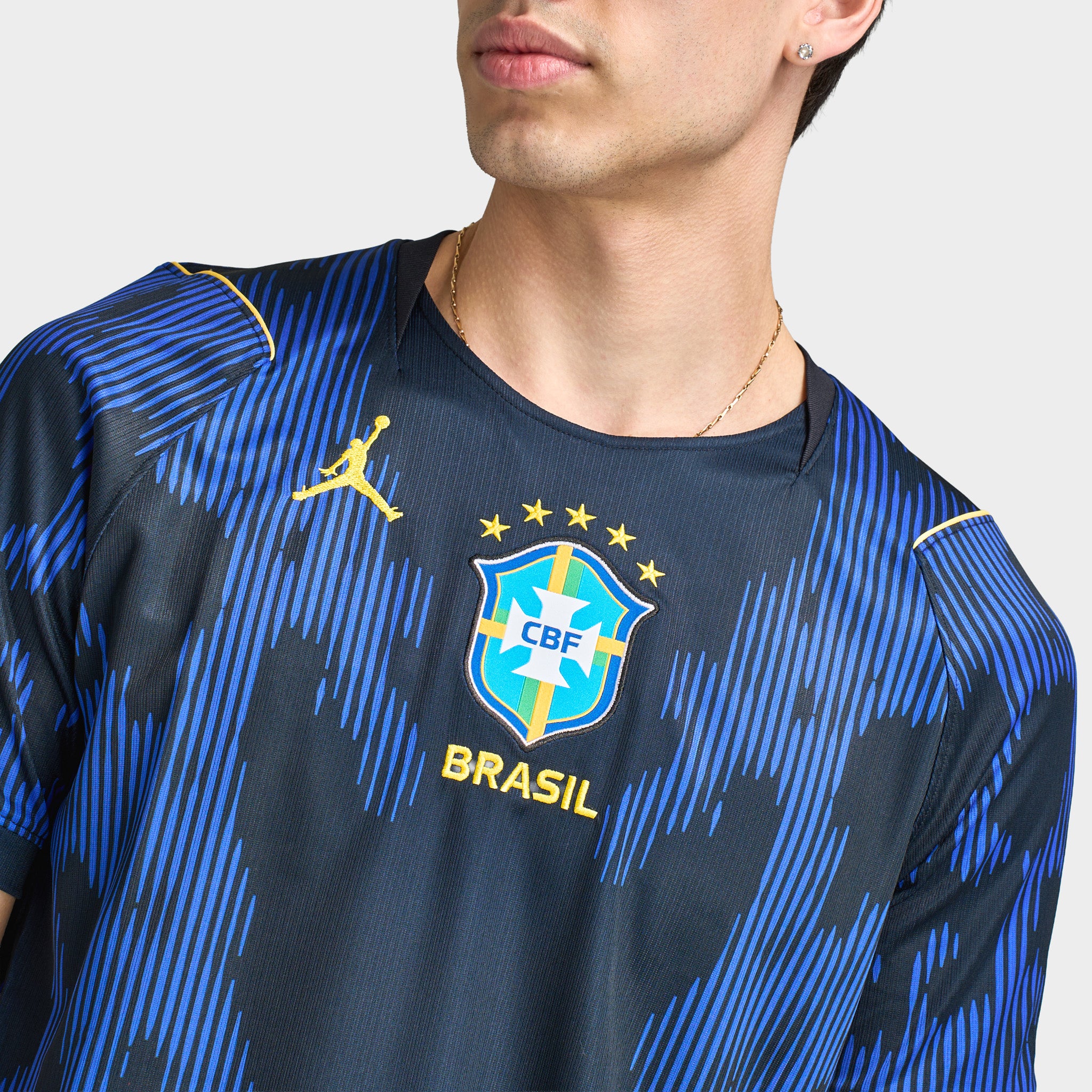 Jordan Brazil CBF Away Jersey Old Royal / Black – JD Sports