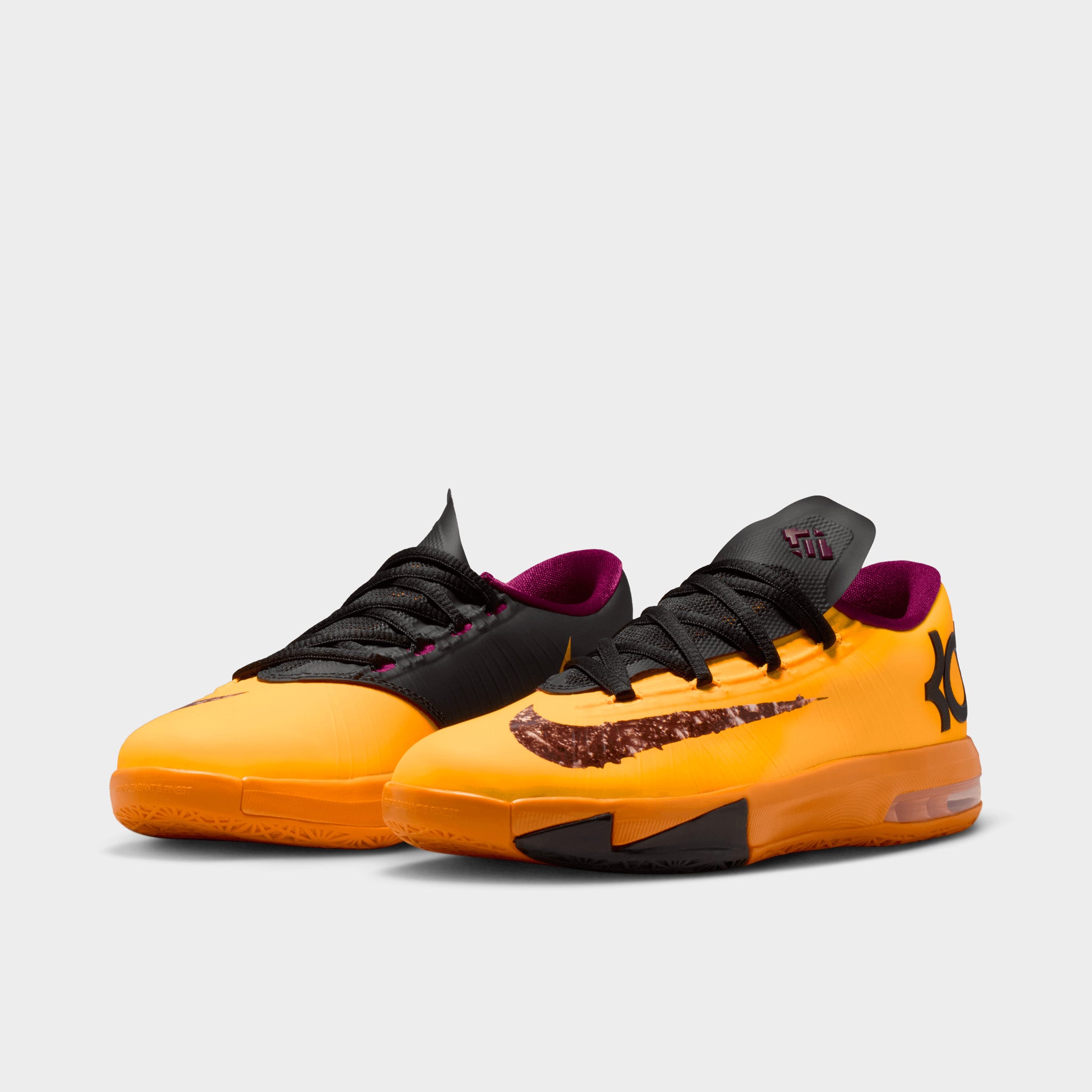 Nike KD VI GS Laser Orange / Raspberry Red - Black – JD Sports