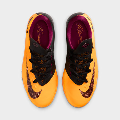 Nike KD VI GS Orange Laser / Rouge Framboise - Noir