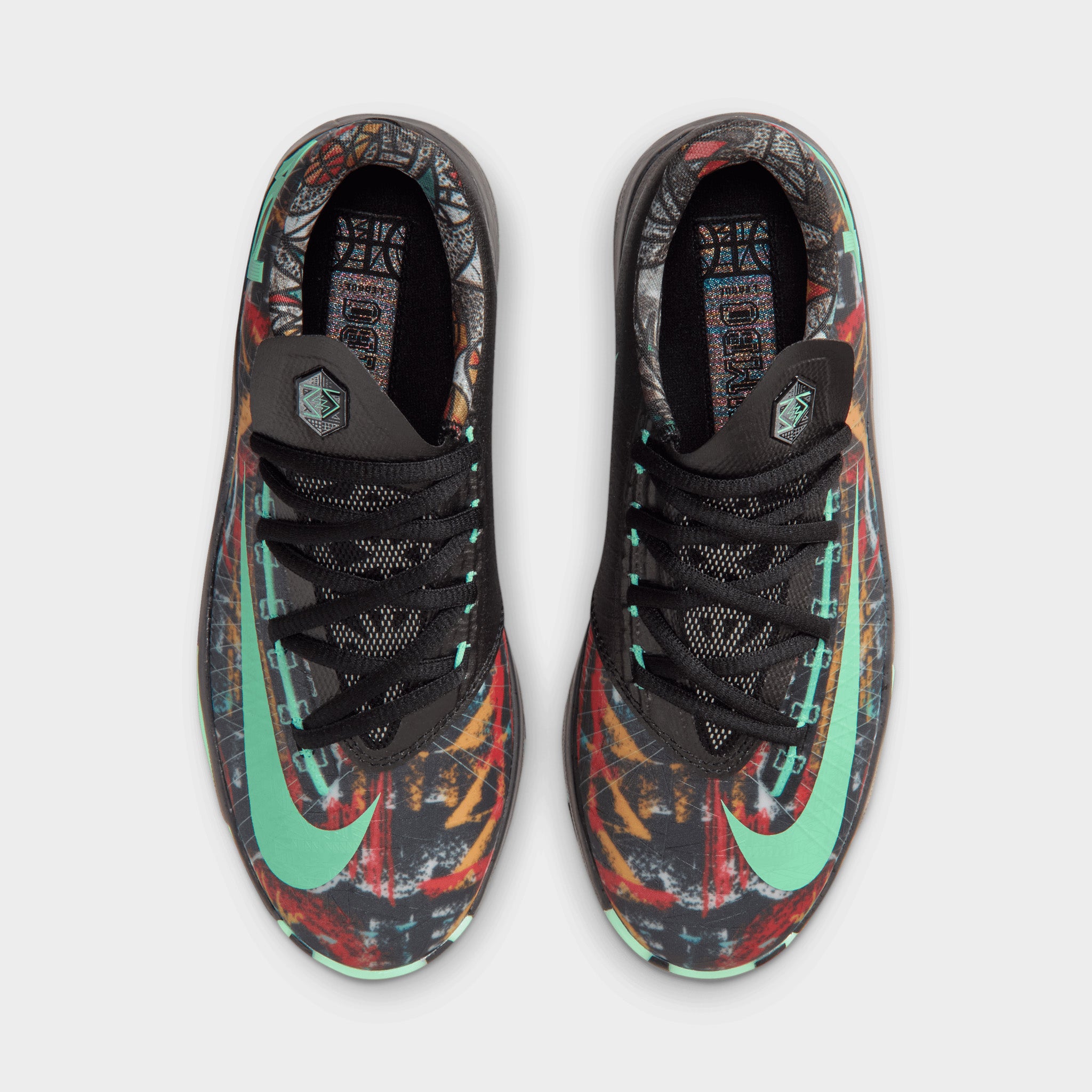 Nike KD VI GS Multi-Color / Green Glow - Black – JD Sports