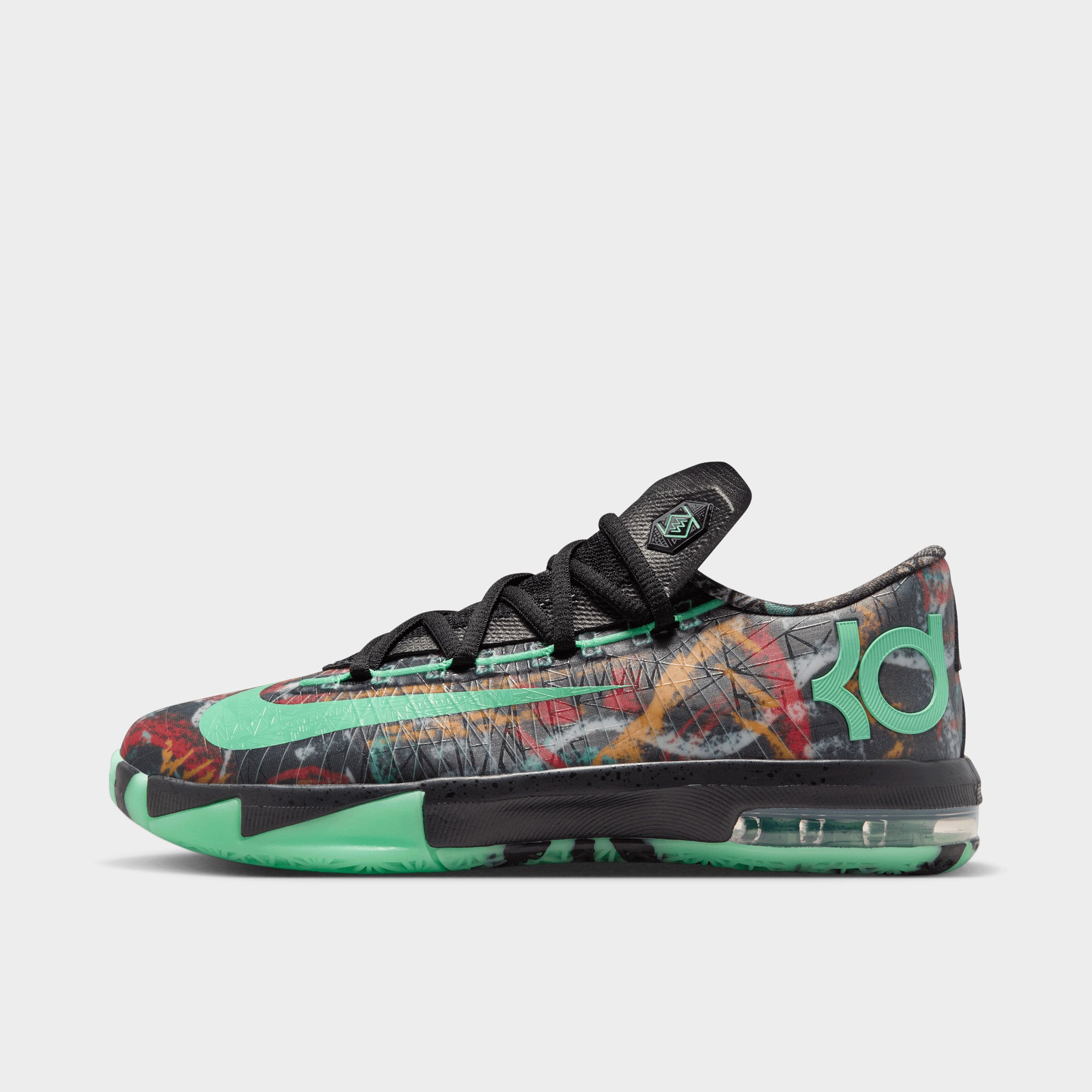 Nike KD VI GS Multi-Color / Green Glow - Black – JD Sports