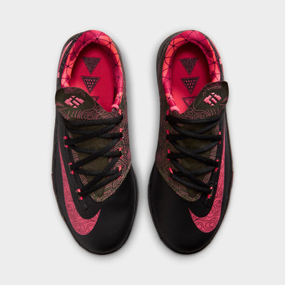 Nike KD VI GS Black / Atomic Red - Medium Olive