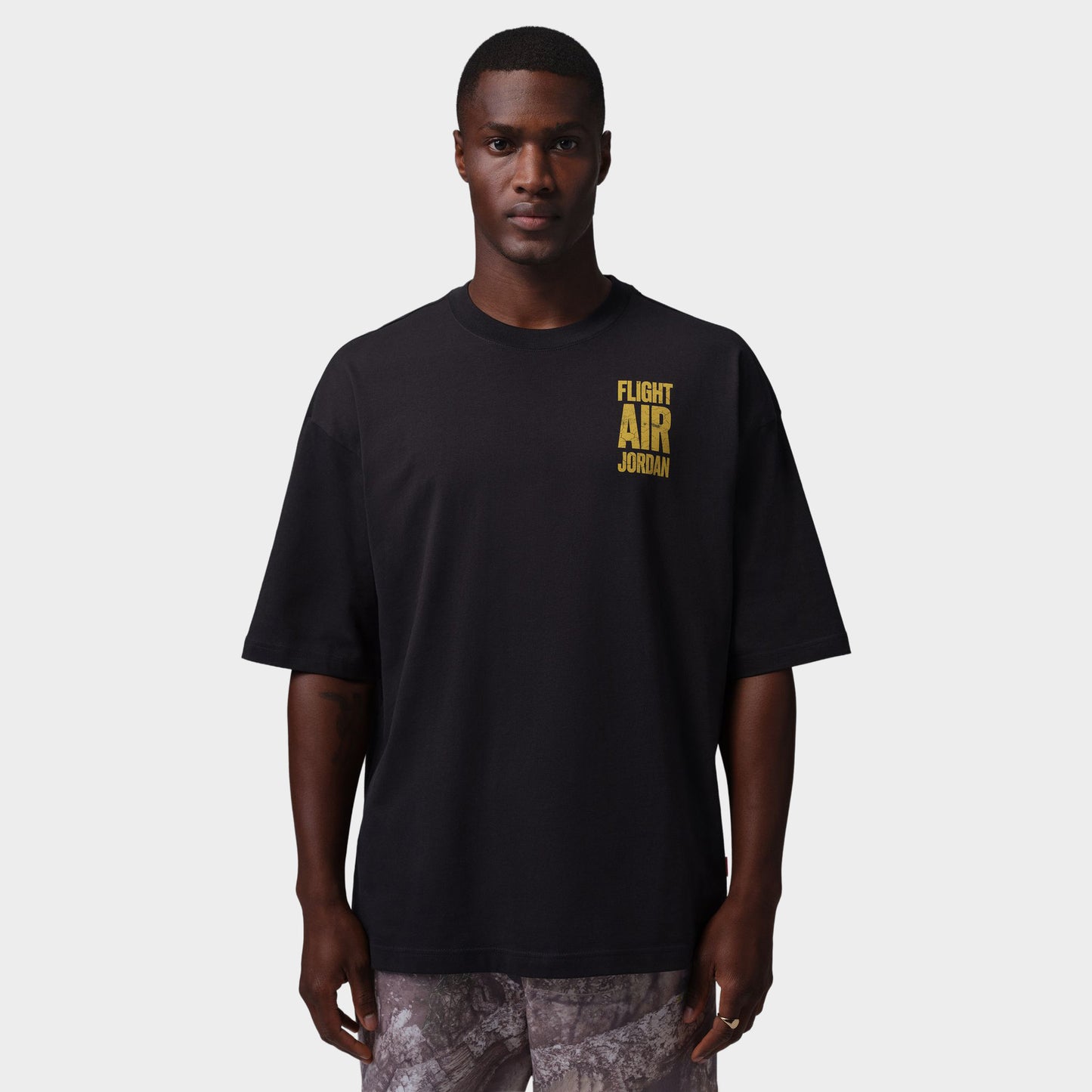 Jordan 96 T-shirt à Col rond / Noir Cassé