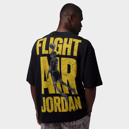 Jordan 96 T-shirt à Col rond / Noir Cassé