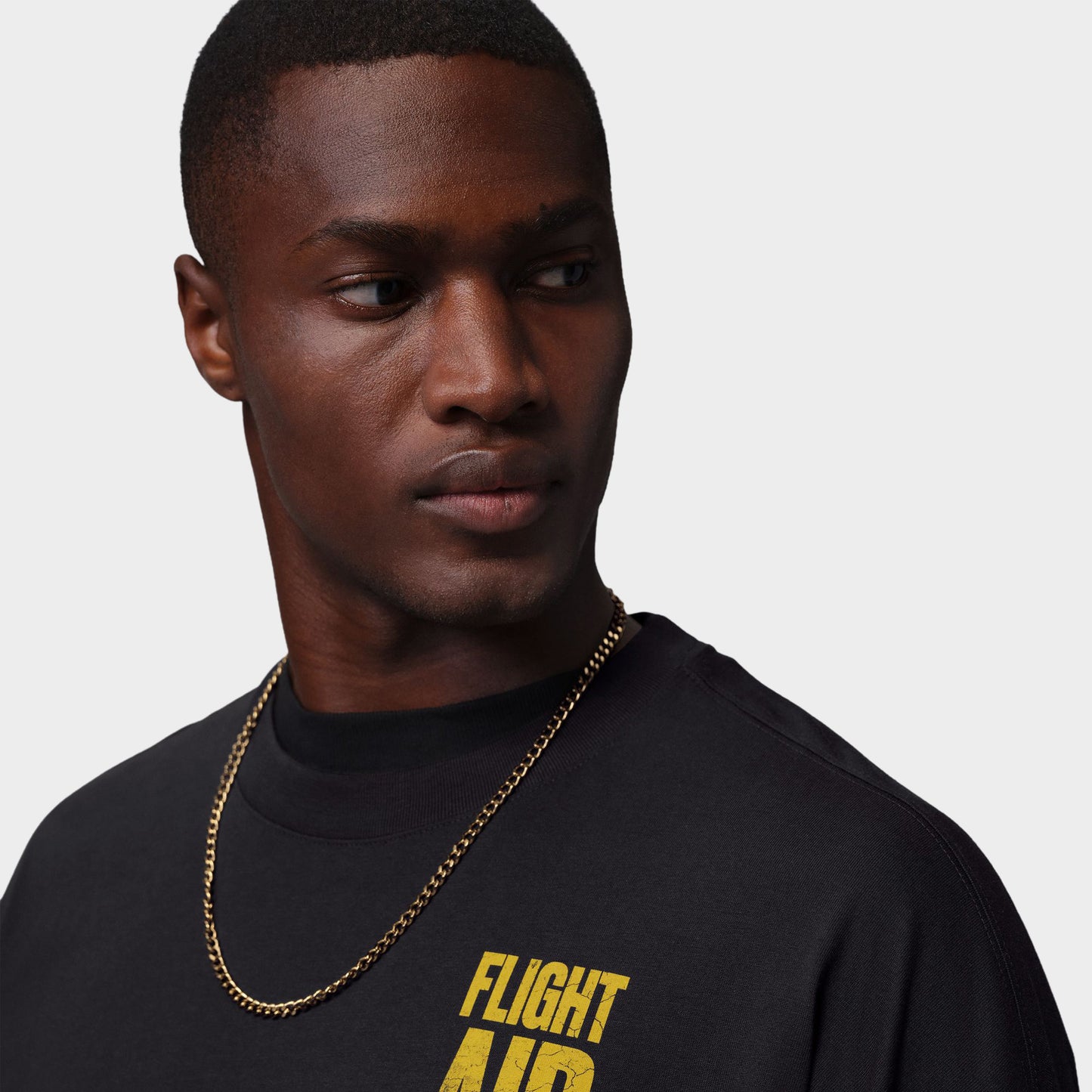 Jordan 96 T-shirt à Col rond / Noir Cassé