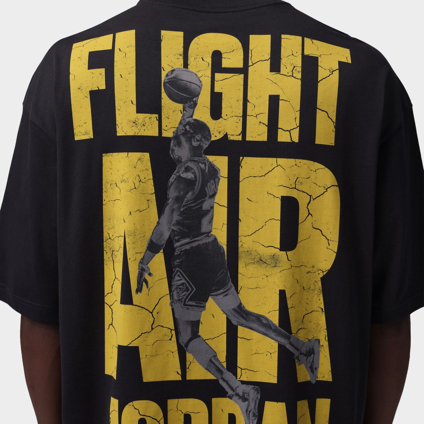 Jordan 96 T-shirt à Col rond / Noir Cassé