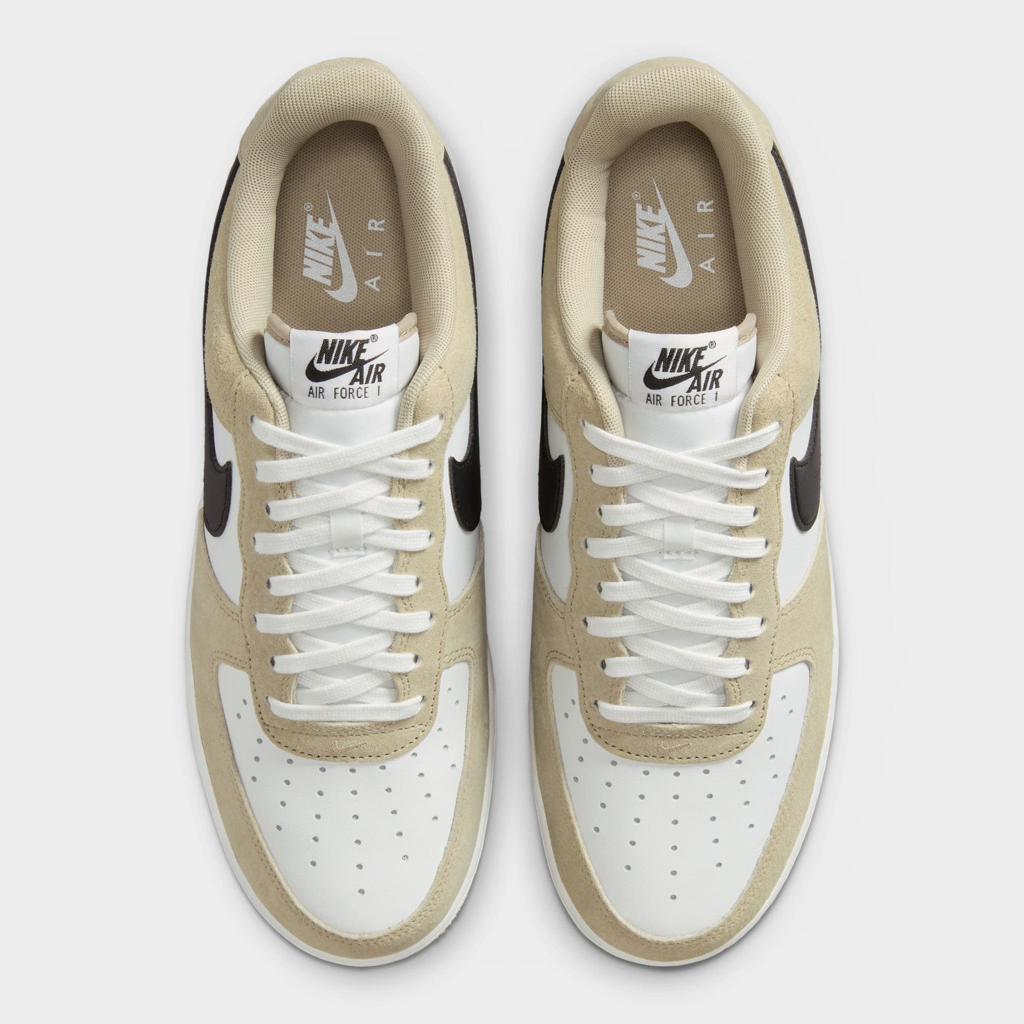 Nike Air Force 1 '07 LV8 Summit White / Black - Khaki – JD Sports