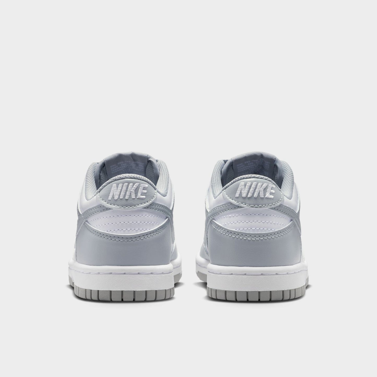 Nike Juniors' Dunk GS White / Light Smoke Grey - White