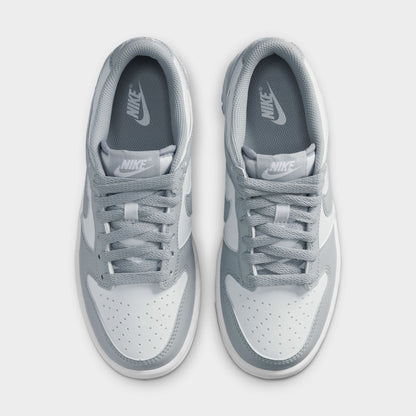 Nike Juniors' Dunk GS White / Light Smoke Grey - White