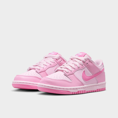 Nike Dunk Low GS / Rose vif - Mousse rose