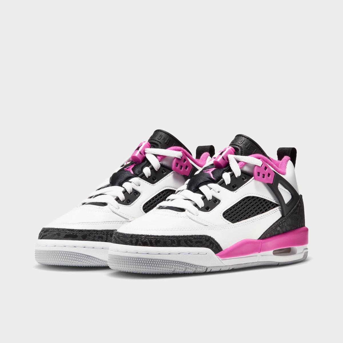 Jordan Spizike Low GS White / Laser Fuchsia - Black