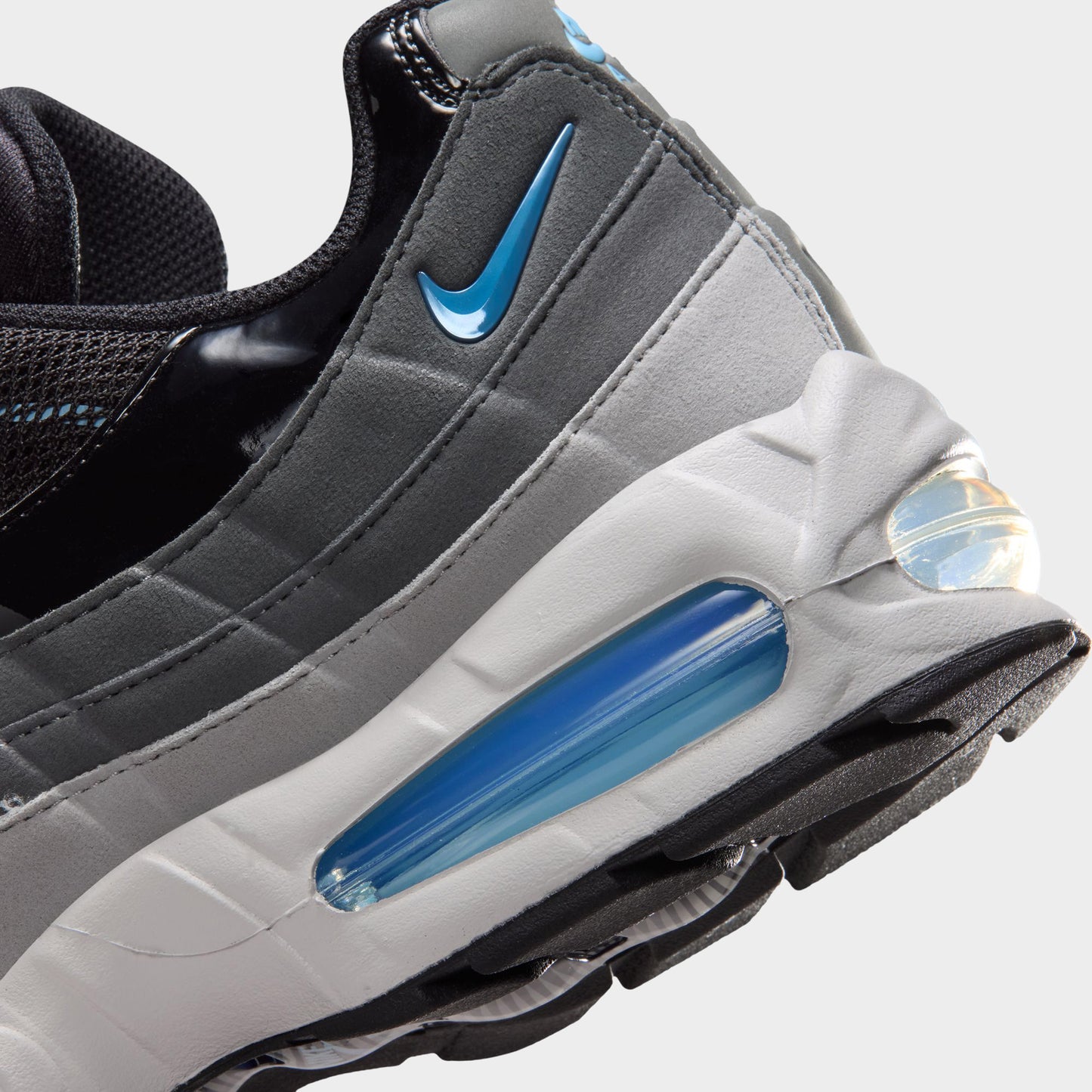 Nike Air Max 95 Big Bubble Noir / Bleu Football