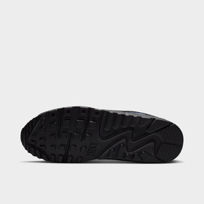 Nike Air Max 90 Light Smoke Grey / Black-Football Blue
