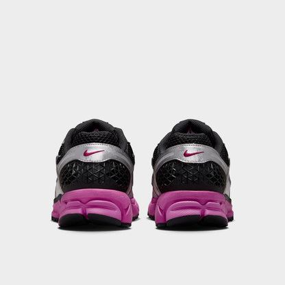 Nike Femme Zoom Vomero 5 Noir cassé / Argent métallique - Rose vif