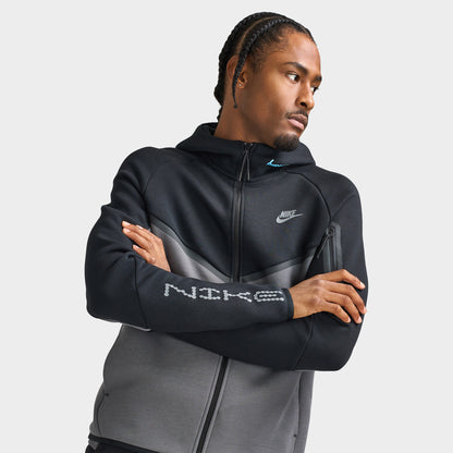 Nike Tech Fleece Hoodie Black / Iron Grey