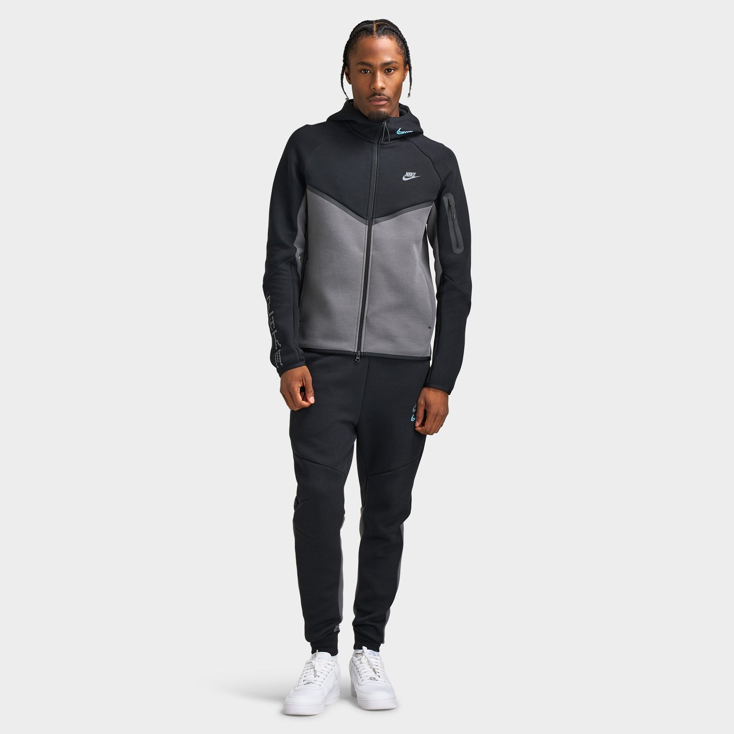 Nike Tech Fleece Joggers Black / Iron Grey