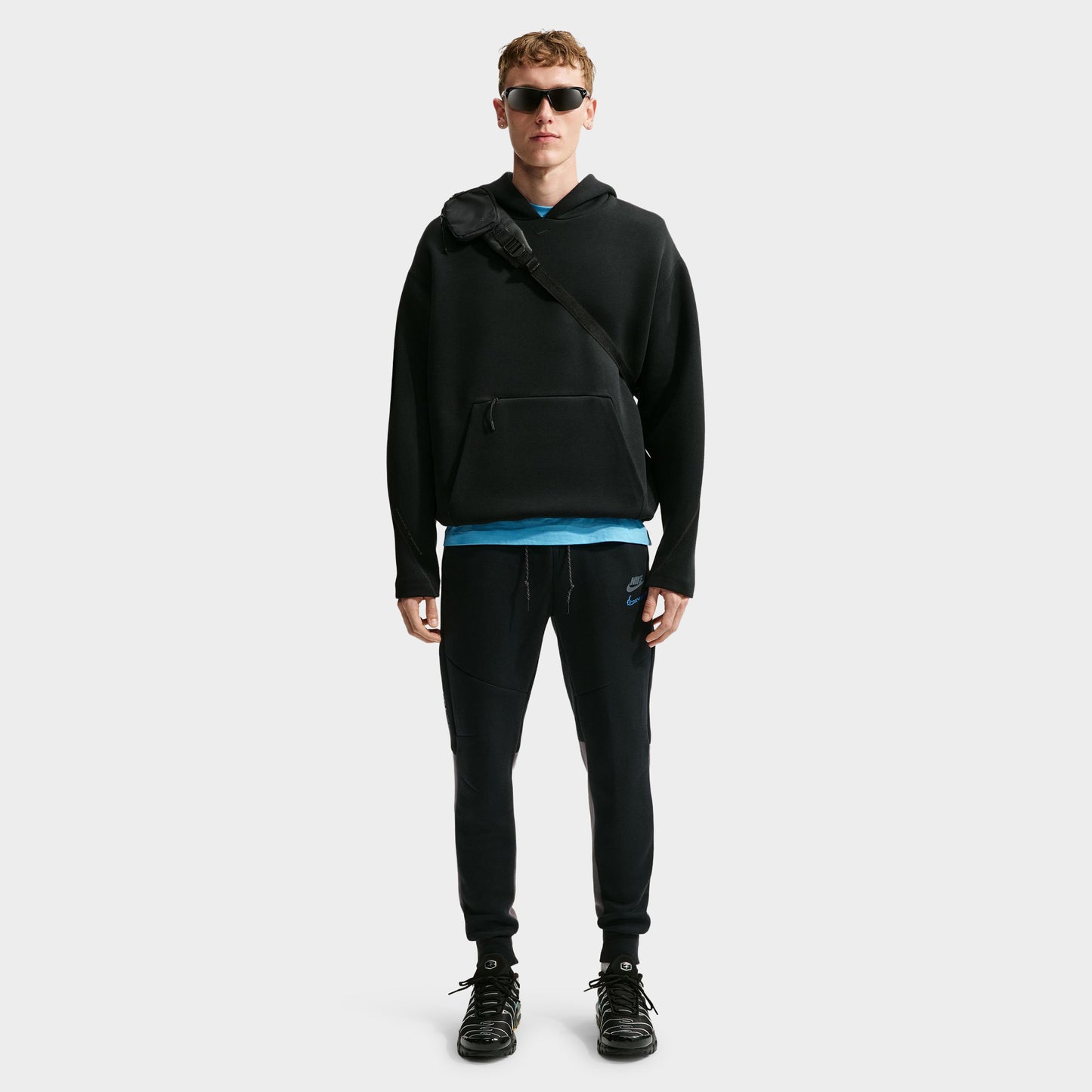 Nike Tech Fleece Joggers Black / Iron Grey