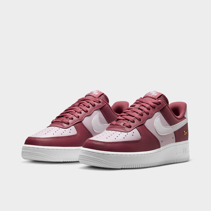 Nike Women's Air Force 1 07 Pink Smoke / White - Bleached Lilac