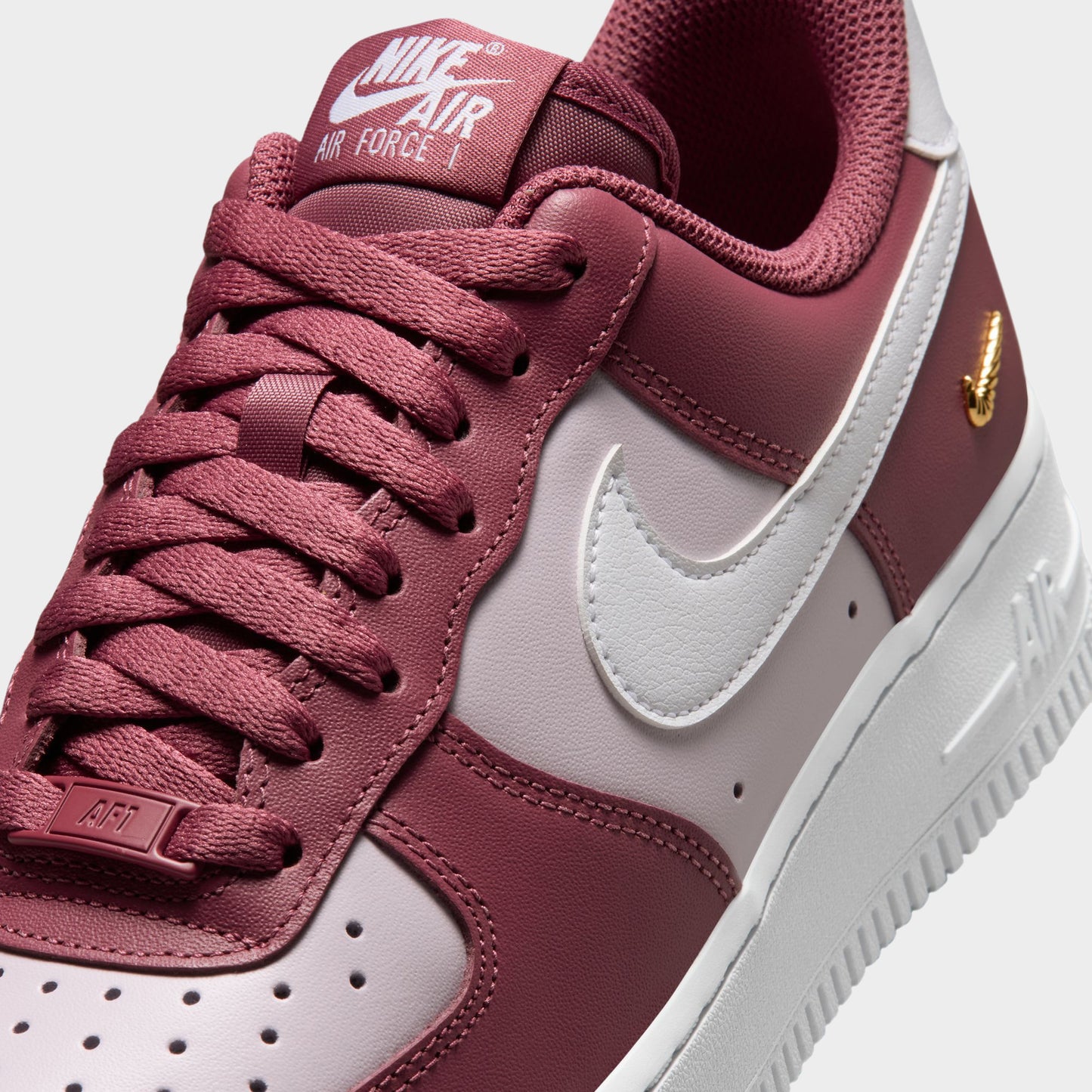 Nike Women's Air Force 1 07 Pink Smoke / White - Bleached Lilac