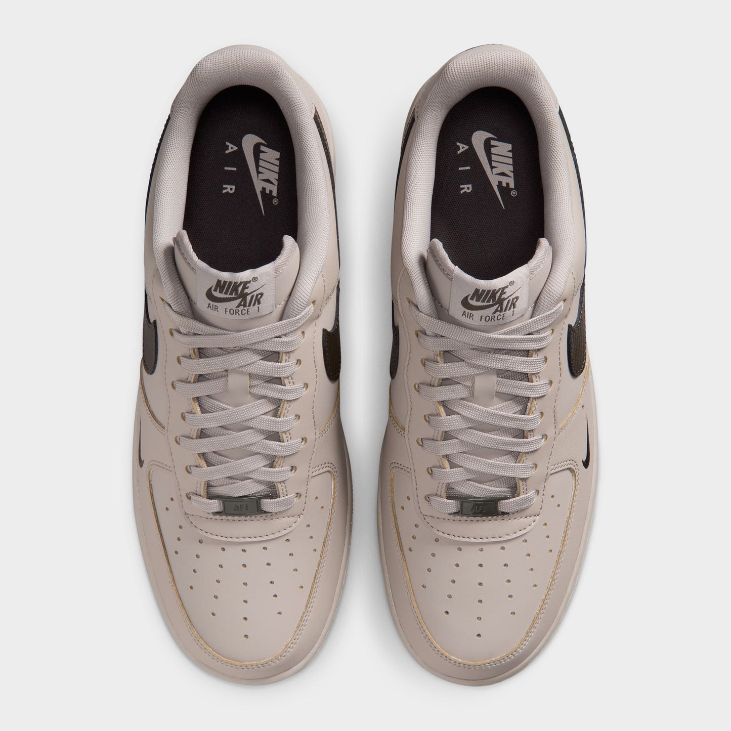 Nike Air Force 1 '07 Gris Universitaire / Imprimé Journal