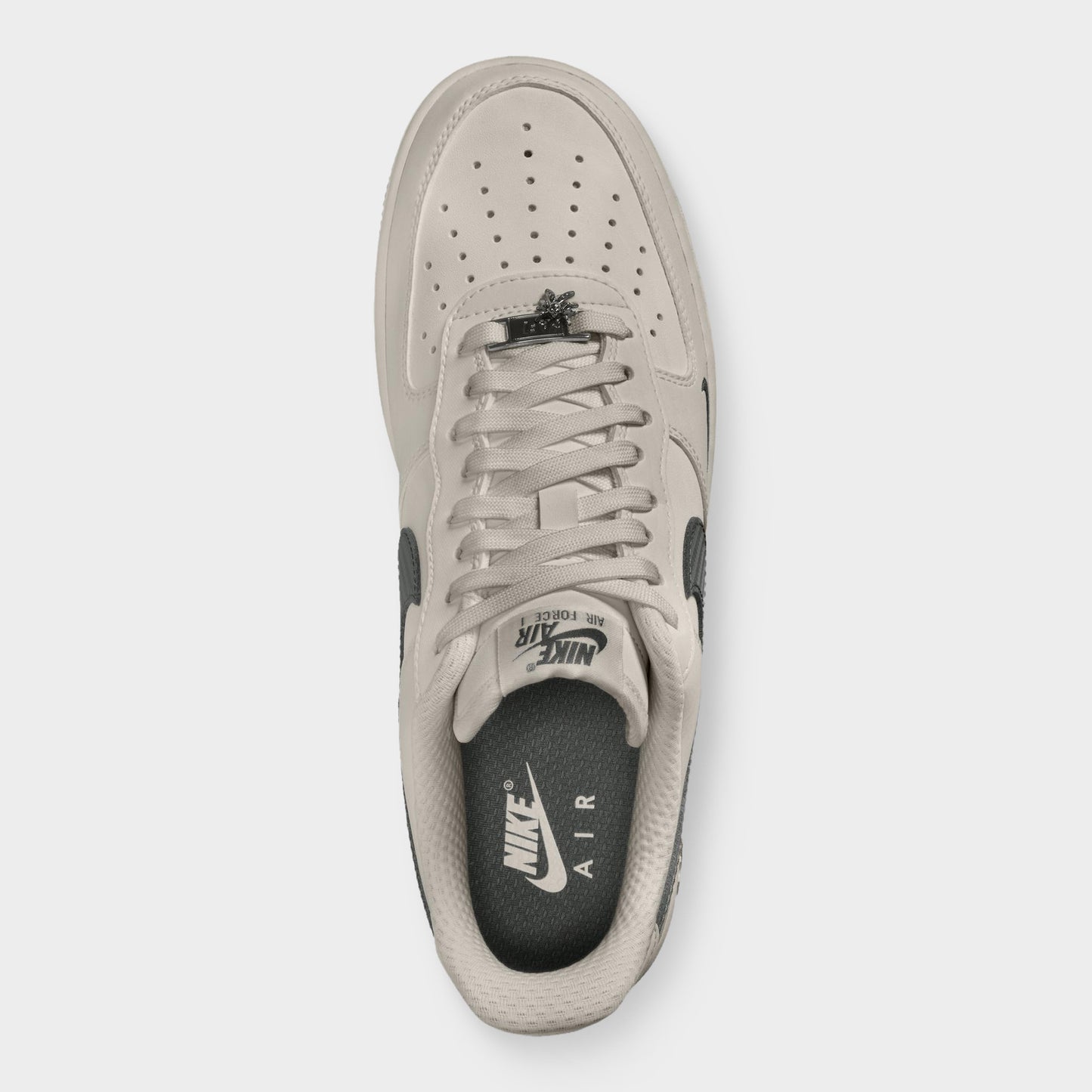 Nike Air Force 1 '07 Gris Universitaire / Imprimé Journal