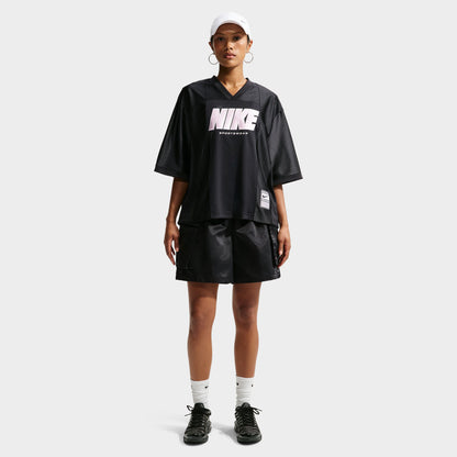 Nike Femmes Sportswear Haut de Maillot Graphique à Manches Courtes / Noir