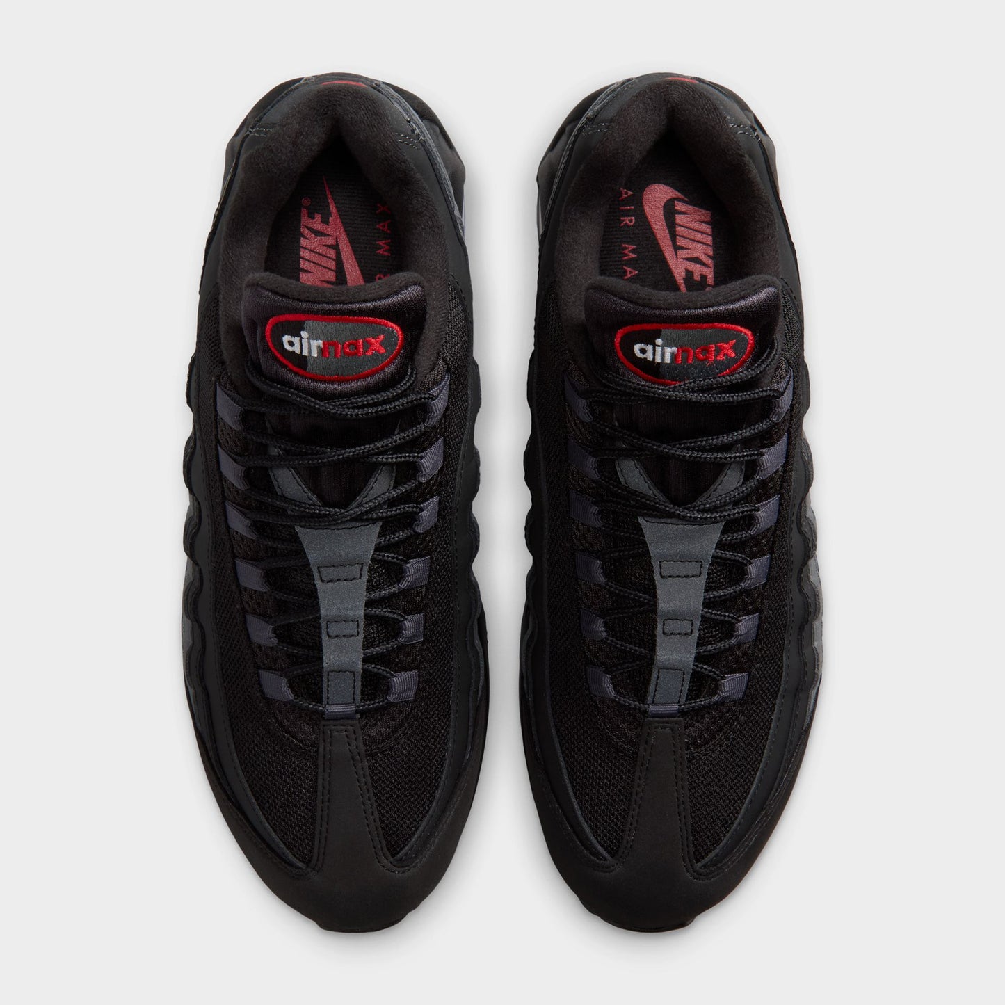 Nike Air Max 95 Big Bubble Noir / Rouge Université