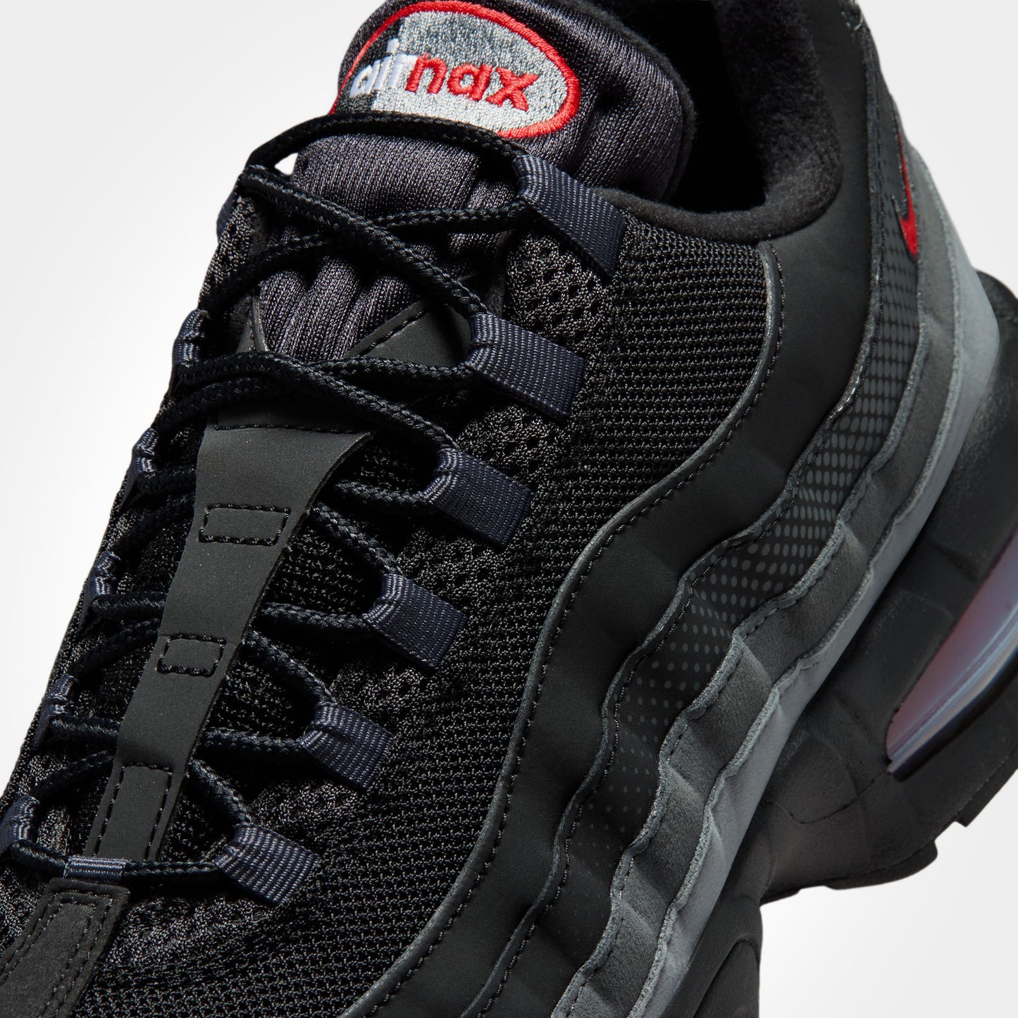 Nike Air Max 95 Big Bubble Noir / Rouge Université